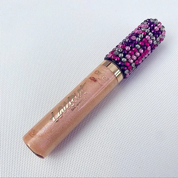 Tarte Tarteist Bedazzled Lip Paint Sparkly Top Coat Transparent Gloss “Tinsel” - Picture 4 of 6